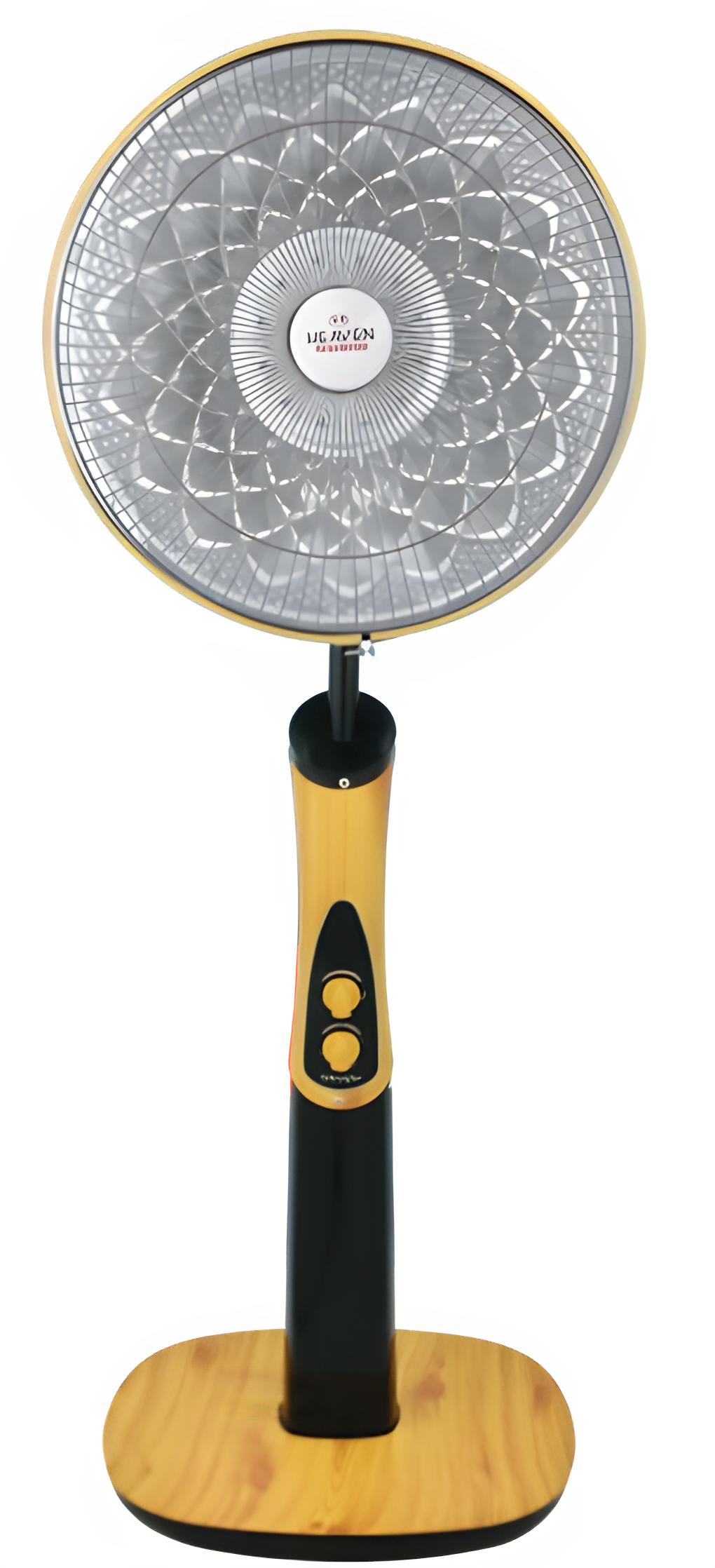 Heaven Model 405 Parabolic Heater 17” | 450W–900W Stand Heater (Light Wood Design)